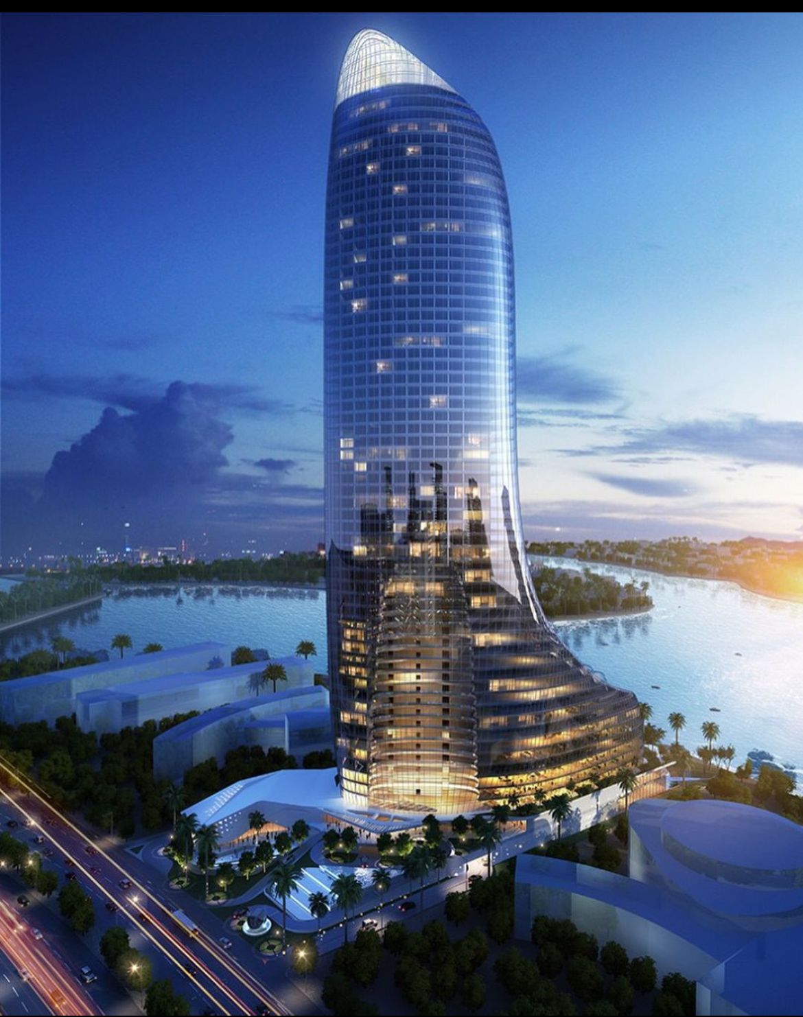 Luxury tower